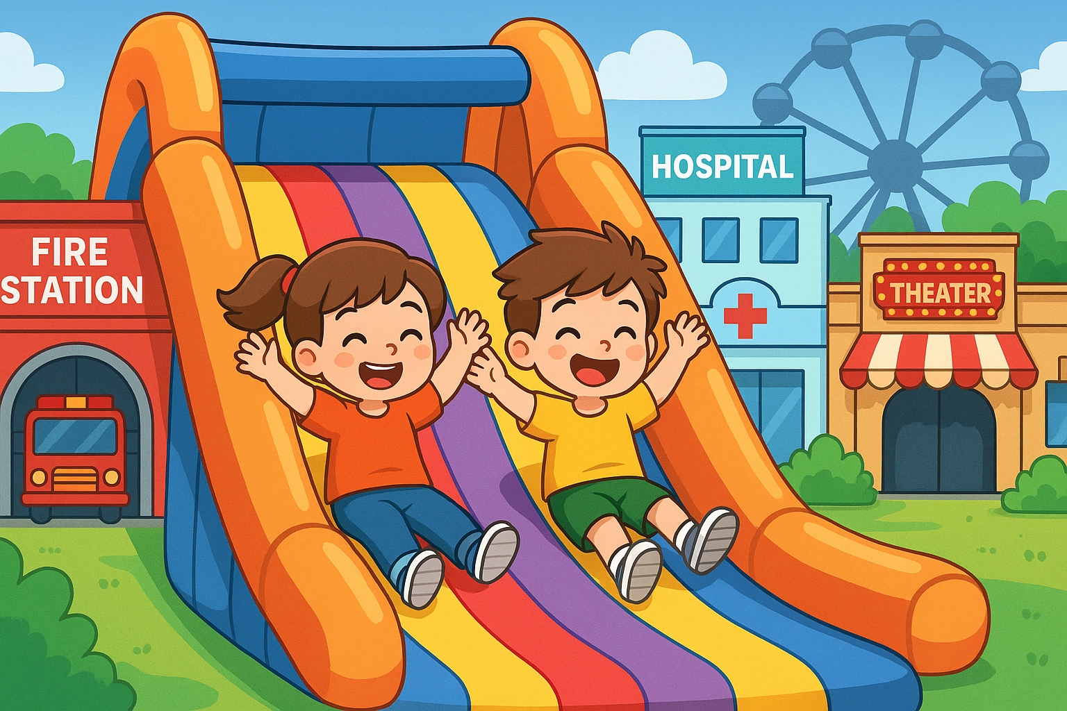 محیط شهربازی